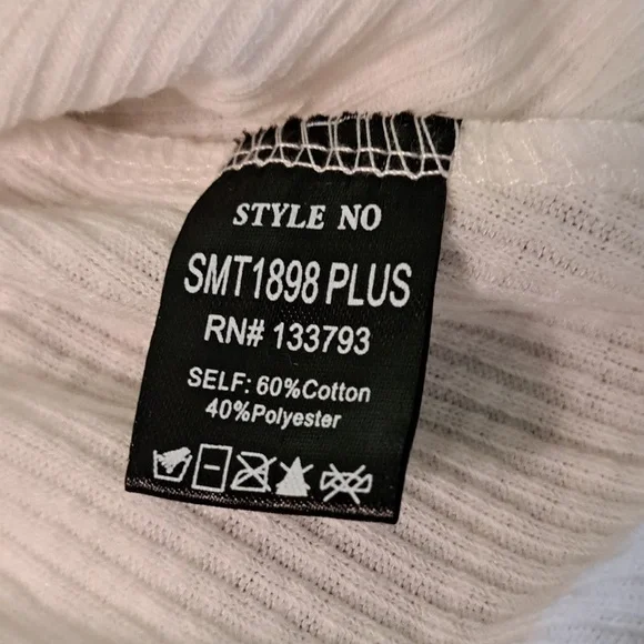 POL XL White Tank Tunic - Picture 2 of 10